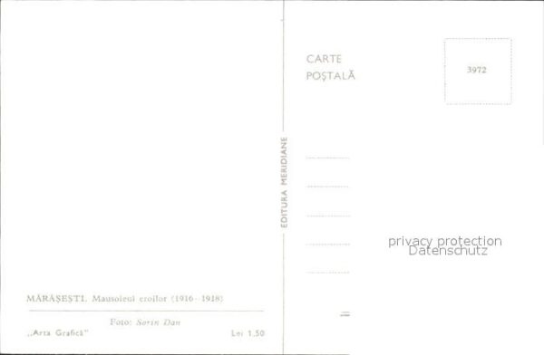 Marasesti Mausoleul eroilor – Bild 2