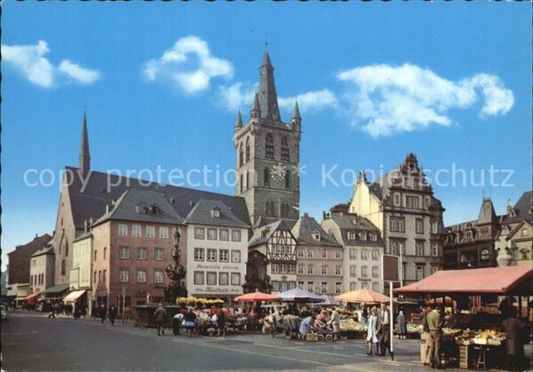 Trier Markt mit St. Gangolf