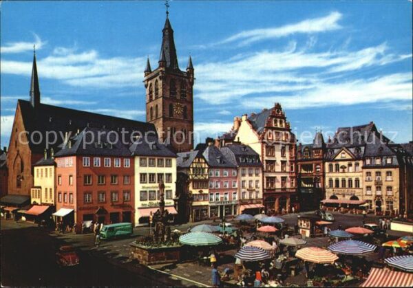 Trier Hauptmark und St. Gangolph