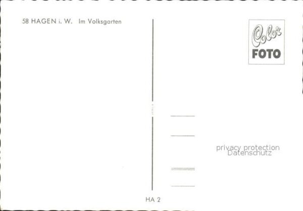 Hagen Westfalen Volksgarten – Bild 2