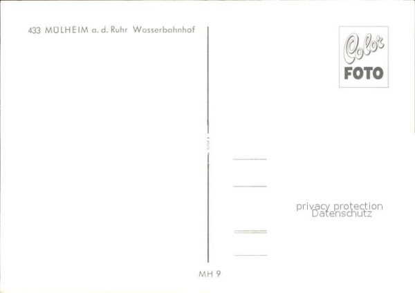 Muelheim Ruhr Wasserbahnhof – Bild 2