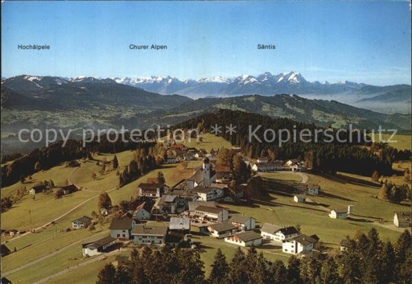Sulzberg Vorarlberg Fliegeraufnahme Bregenzerwald