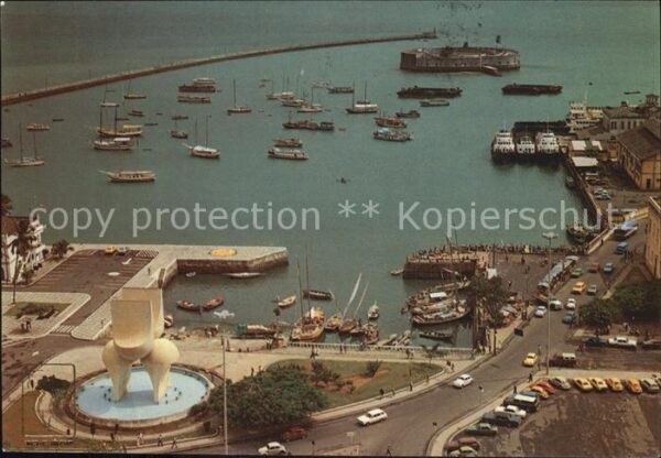 Salvador Fliegeraufnahme Hafen