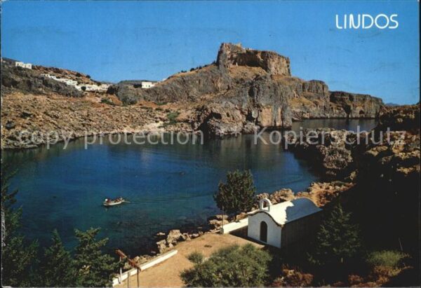 Lindos Lindo bucht