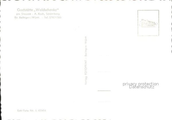 Schoemberg Zollernalbkreis Restaurant Waldschänke – Bild 2