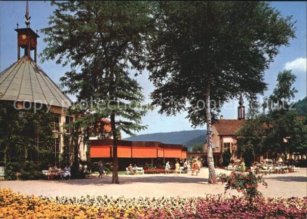 Bad Liebenzell Kurpark Reuchlingquelle Parksaal Kurhau