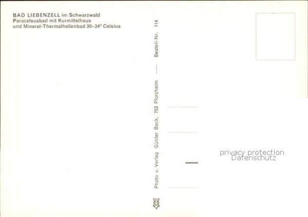 Bad Liebenzell Paracelsusbad mit Kurmittelhaus – Bild 2