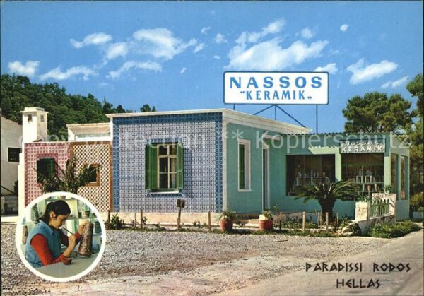 Rhodos Rhodes Aegaeis Nasso Keramik