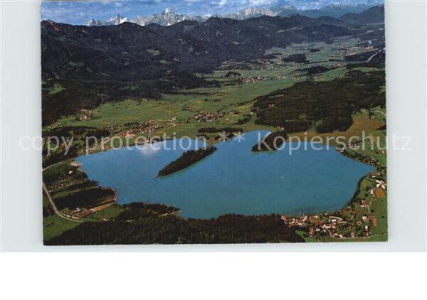 Faakersee Fliegeraufnahme