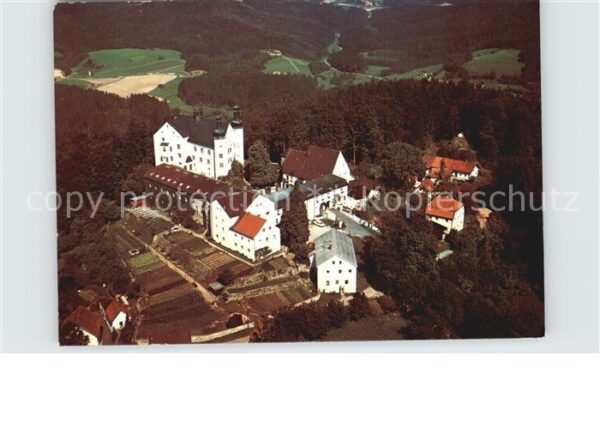 Fuerstenstein Niederbayern Fliegeraufnahme Pension Schloss Englbur