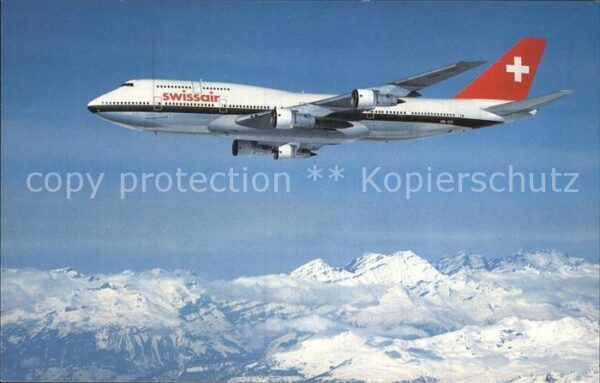 Swissair Boeing 747-357