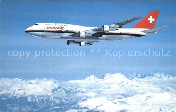 Swissair Boeing 747-357