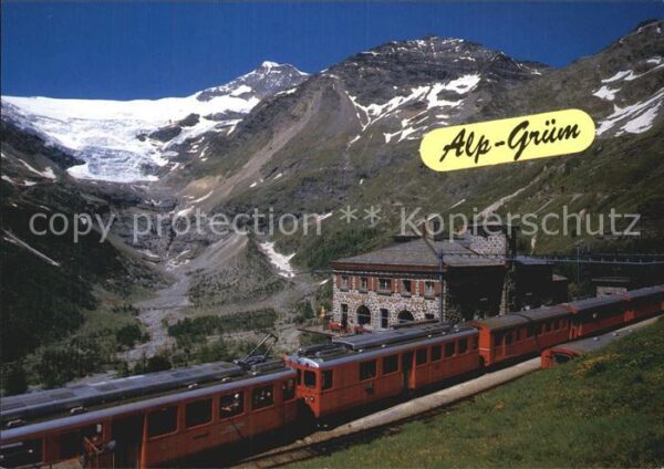 Eisenbahn Alp-Grüm Berninapass