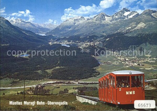 Zahnradbahn Muottas-Muragl-Bahn Oberengadin