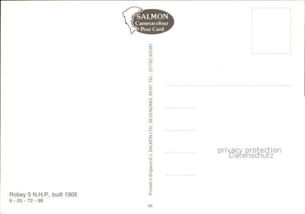 Landwirtschaft Traktor Rober 5 N.H.P. 1908 – Bild 2
