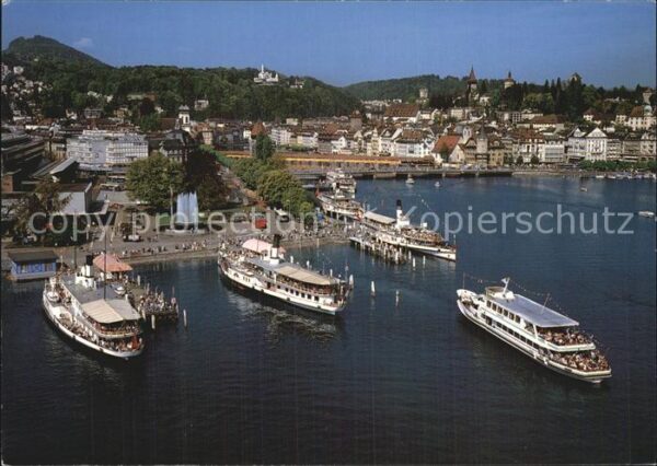 Motorschiffe Luzern Landungsbrücken