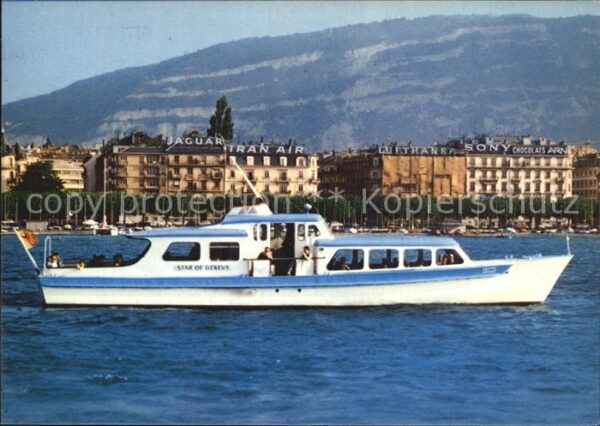 Motorschiffe Star of Geneva Geneva Rade Mont-Blanc