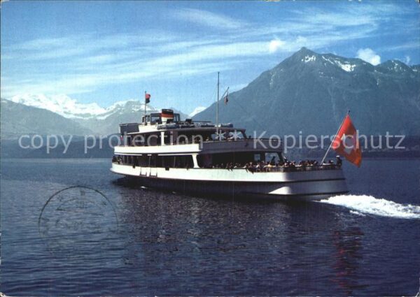 Motorschiffe Stadt Bern Thunersee Blümlisalp Niesen