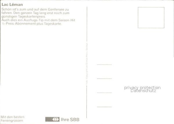 Dampfer Seitenrad Italie Lac Leman – Bild 2