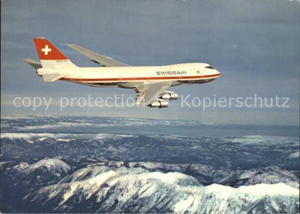 Swissair Jumbo-Jet Boeing 747-B