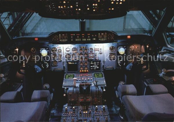 Swissair Cockpit Airbus A-310-221