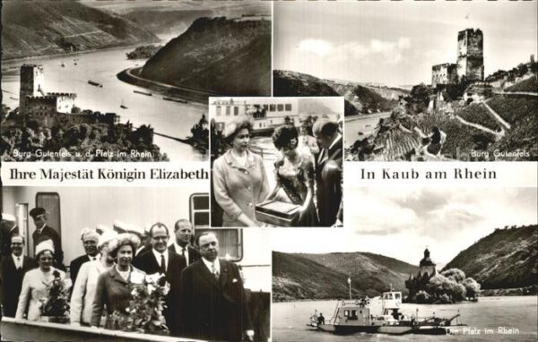 Adel England Königin Elizabeth II. Kaub am Rhein