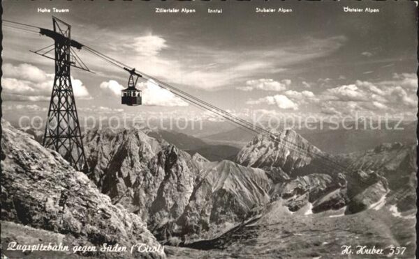 Seilbahn Zugspitz-Seilbahn Foto-H.-Huber-Nr. 557