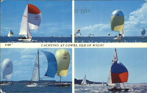 Segelboote Yachting at Cowes Isle of Wight