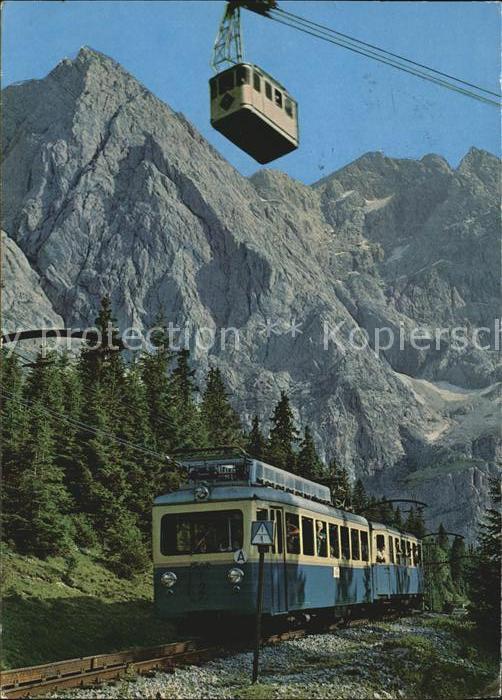 Seilbahn Zahnradbahn Bayerische Zugspitzbahn
