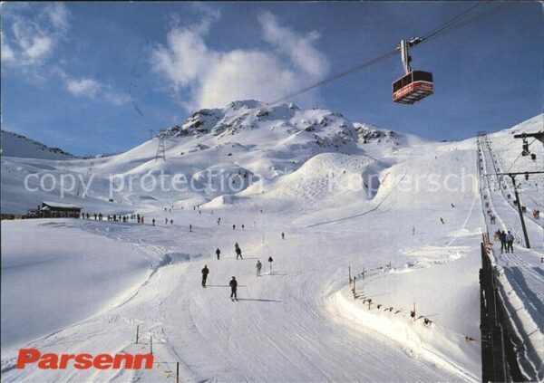 Seilbahn Parsenn Davos Furkalift Totalp-Schwarzh