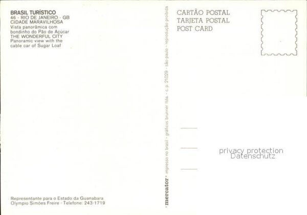 Seilbahn Rio de Janeiro Pao de Acucar – Bild 2
