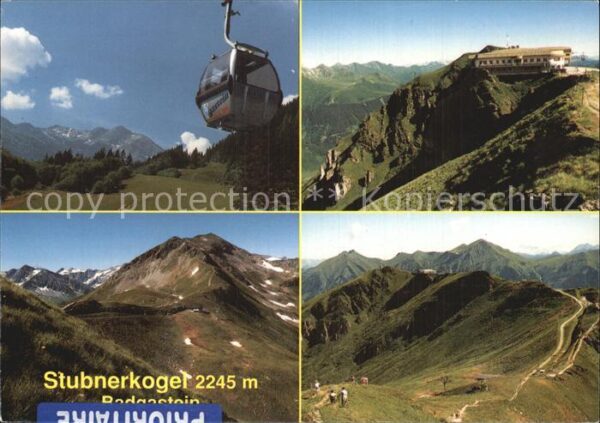 Seilbahn Stubnerkogel Badgastein Radhausberg Zit