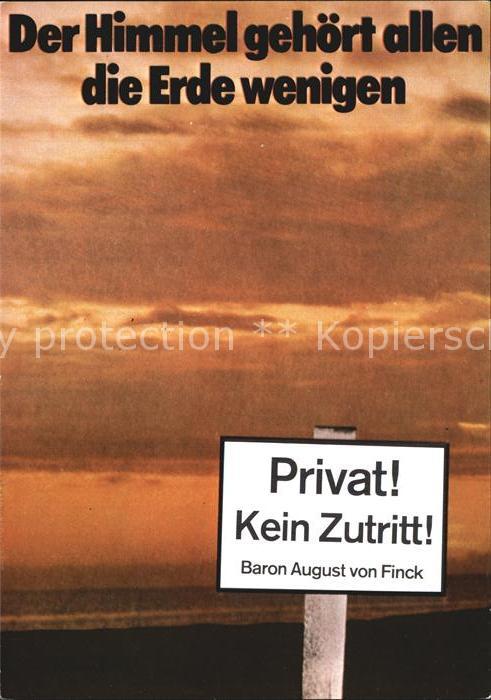 Politik Der Himmel gehört allen Baron August vo