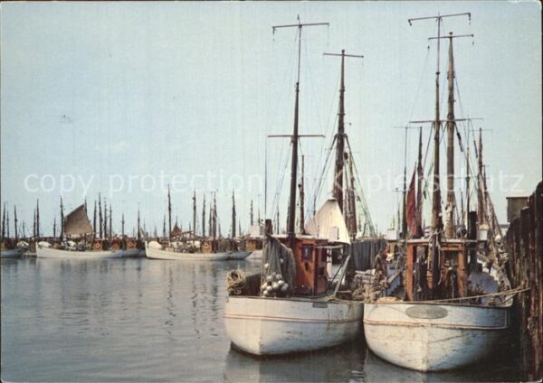 Segelboote Fischkutter Esbjerg Fiskerihavnen