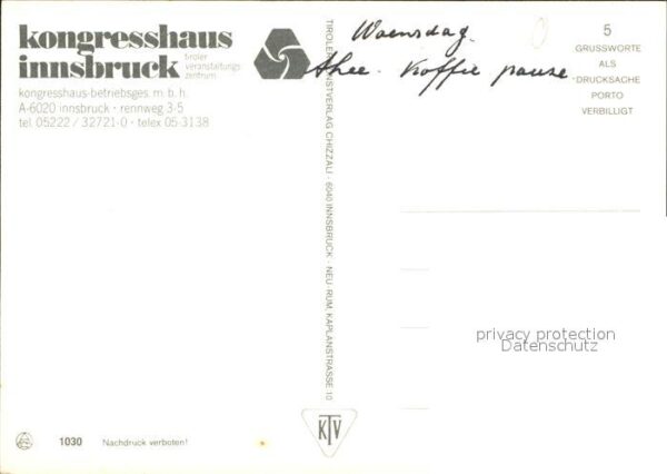 Politik Kongresshaus Innsbruck – Bild 2