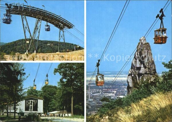 Seilbahn Thale Harz Hexentanzplatz