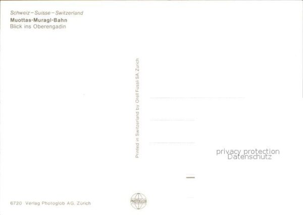 Zahnradbahn Muottas-Muragl-Bahn Oberengadin – Bild 2
