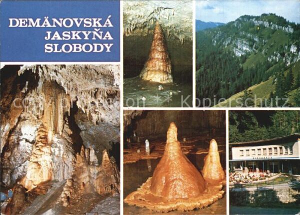 Hoehlen Caves Grottes Demanovska Jaskyna Slobody