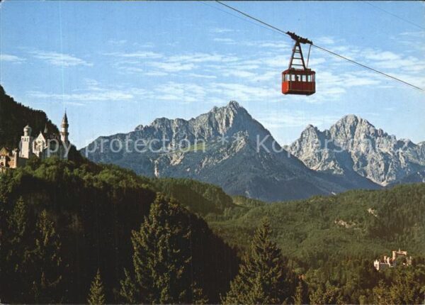 Seilbahn Tegelberg Schloss Neuschwanstein Gernsp