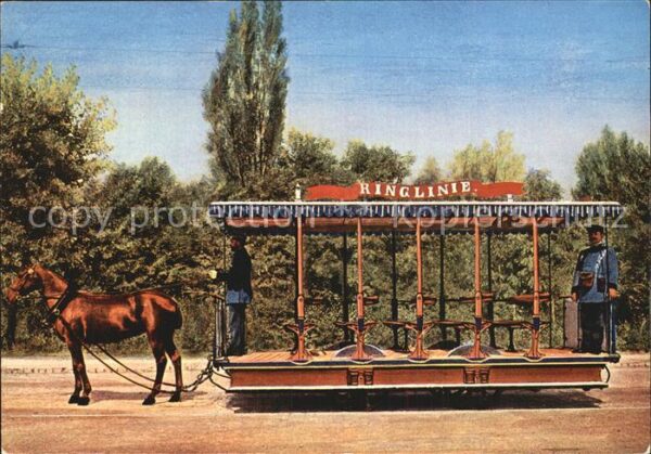 Pferdebahn 100 Jahre Strassebahn München 1876-1976