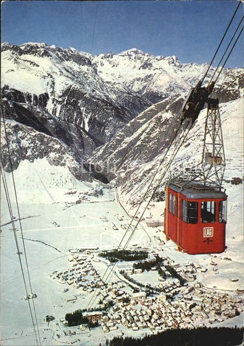 Seilbahn Gemsstock Andermatt