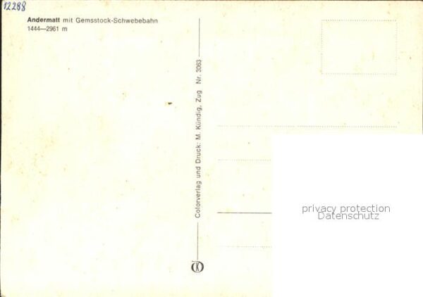 Seilbahn Gemsstock Andermatt – Bild 2