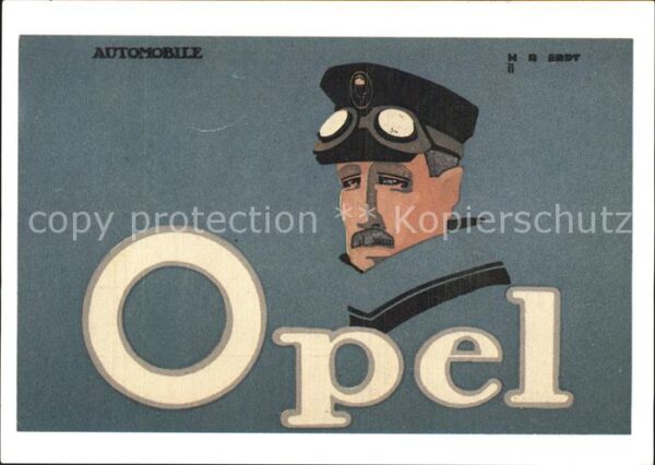 Werbung Reklame Opel