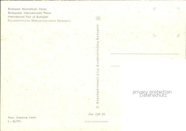 Ausstellung Budapest Internationale Messe Nemzetköz – Bild 2