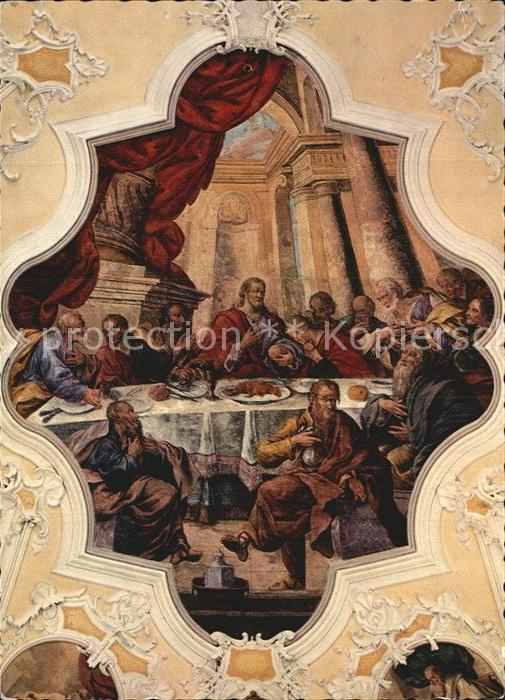 Religion Fresko-Malerei Johann Georg Höttinger P