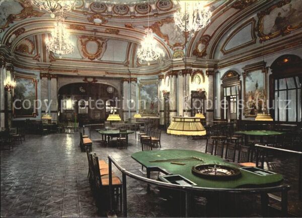 Casino Spielbank Montecarlo Salle de la Roulette