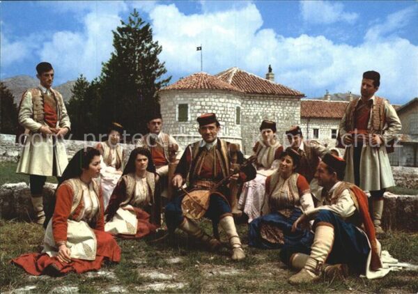 Trachten Montenegro Volkstracht