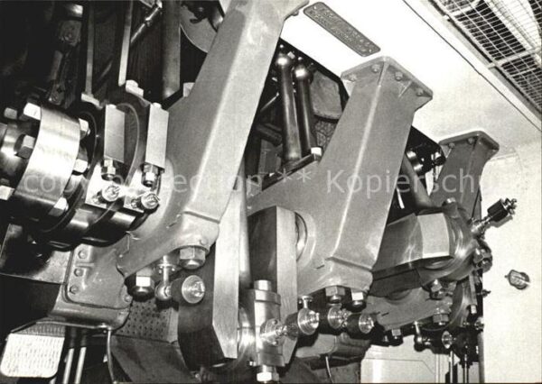 Dampfer Seitenrad Maschinenanlage Zürichseedampfer