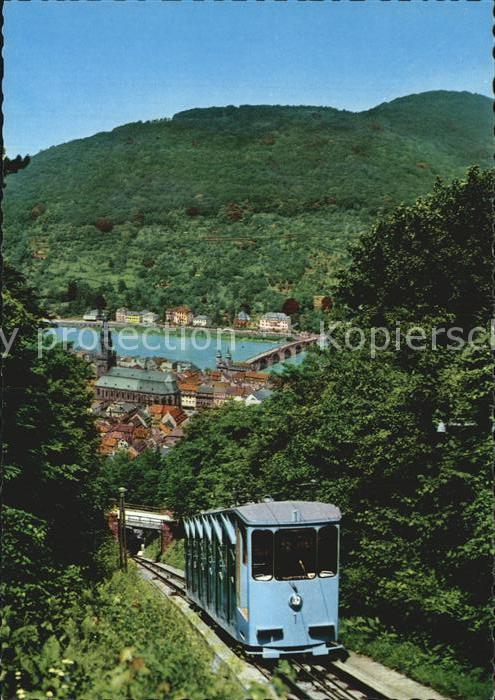 Bergbahn Heidelberg Neckar