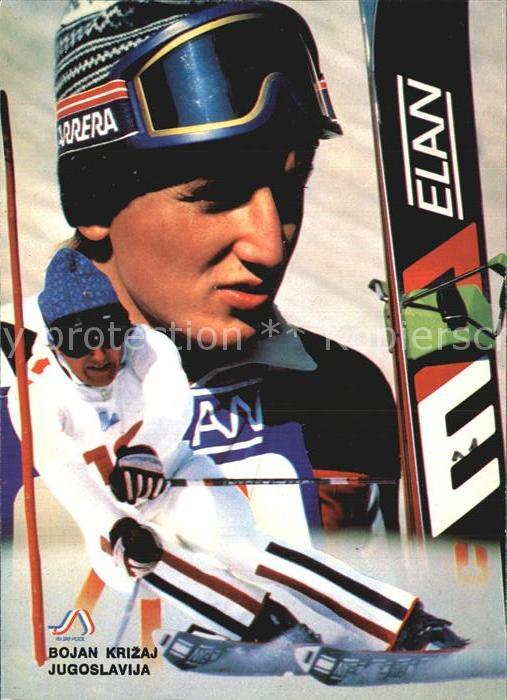 Skisport Bojan Krizaj Jugoslavija
